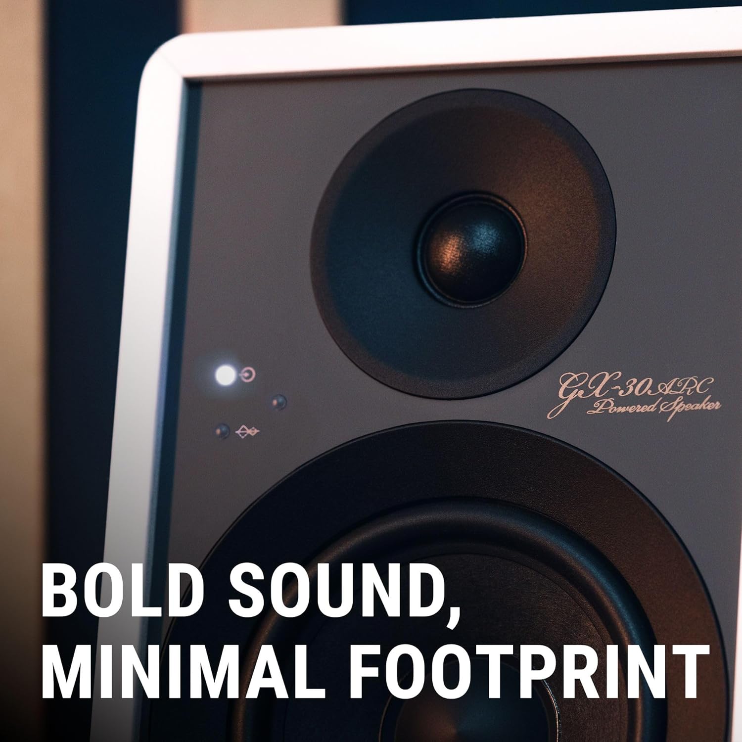 Onkyo Creator Series GX-10DB Powered Monitors, White - 3