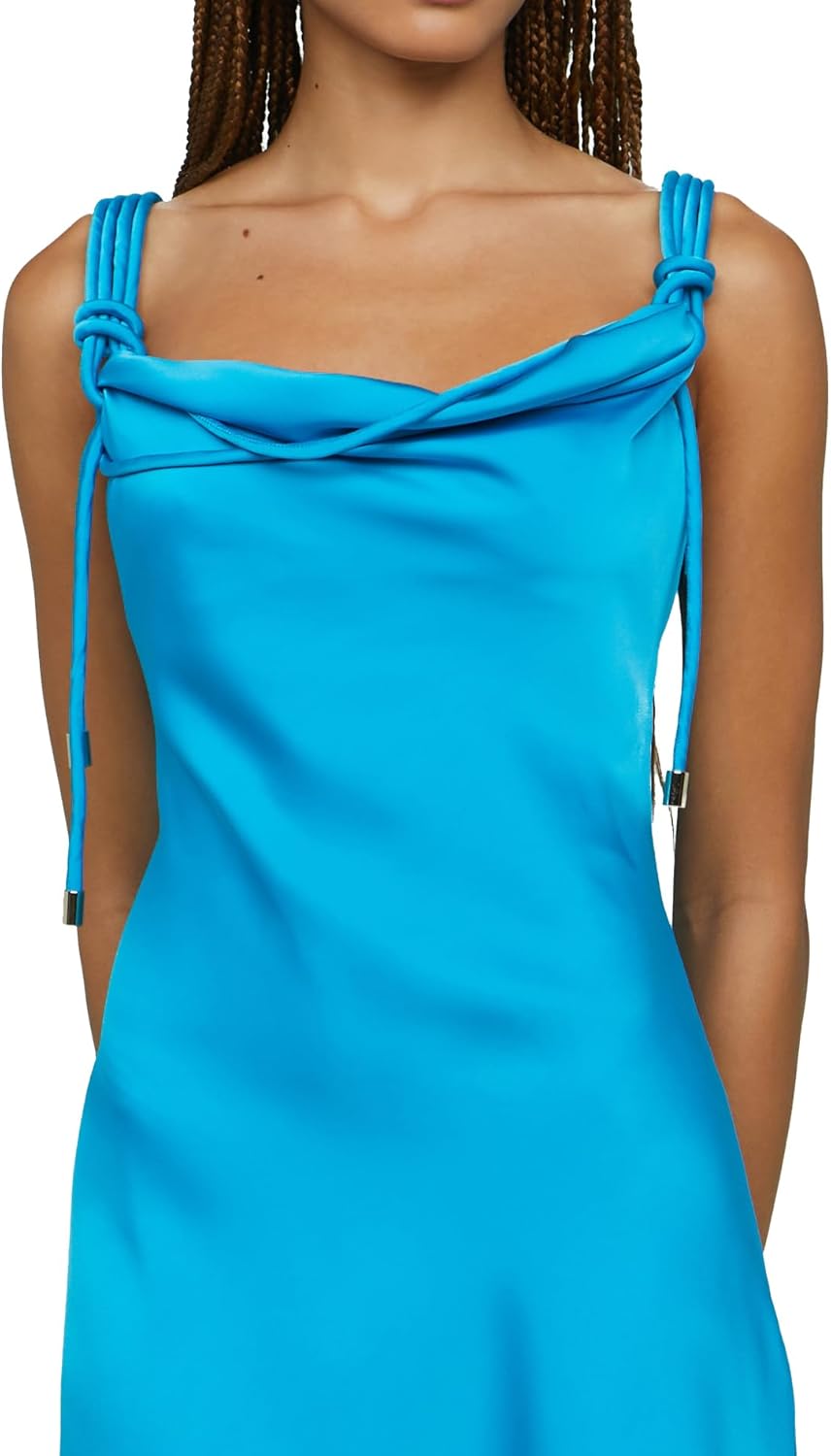 AMUR Women's Liza Pleated Midi Dress