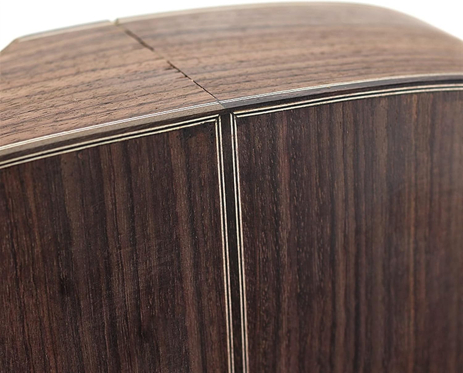 Folk Guitar with Hand Guard Combination Material Rosewood Full Single Barrel Spruce Panel Handmade Guitar Unfinished Guitar Body (Color : 2)