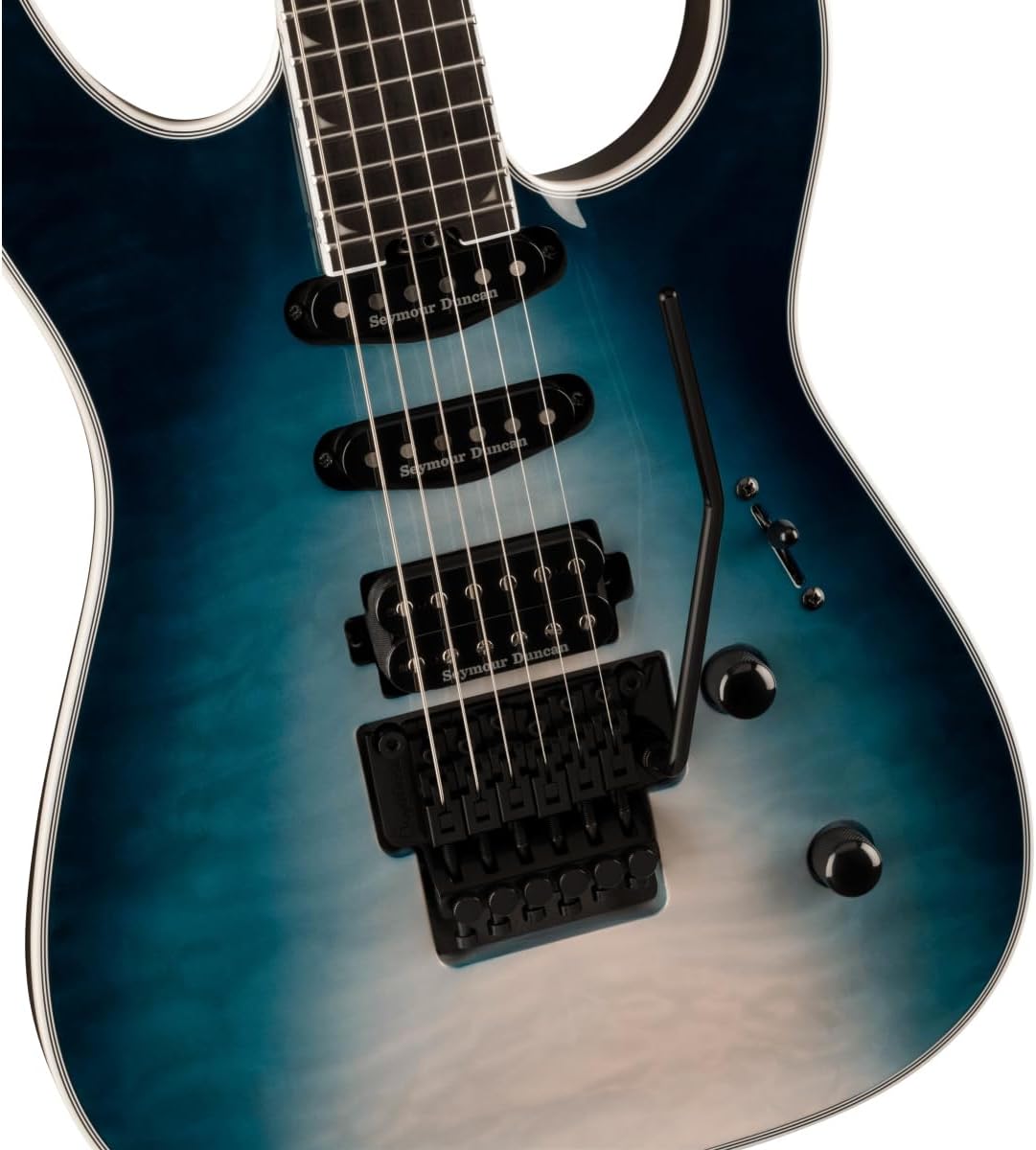 Jackson Pro Plus Series Soloist SLA3Q Electric Guitar - Polar Burst