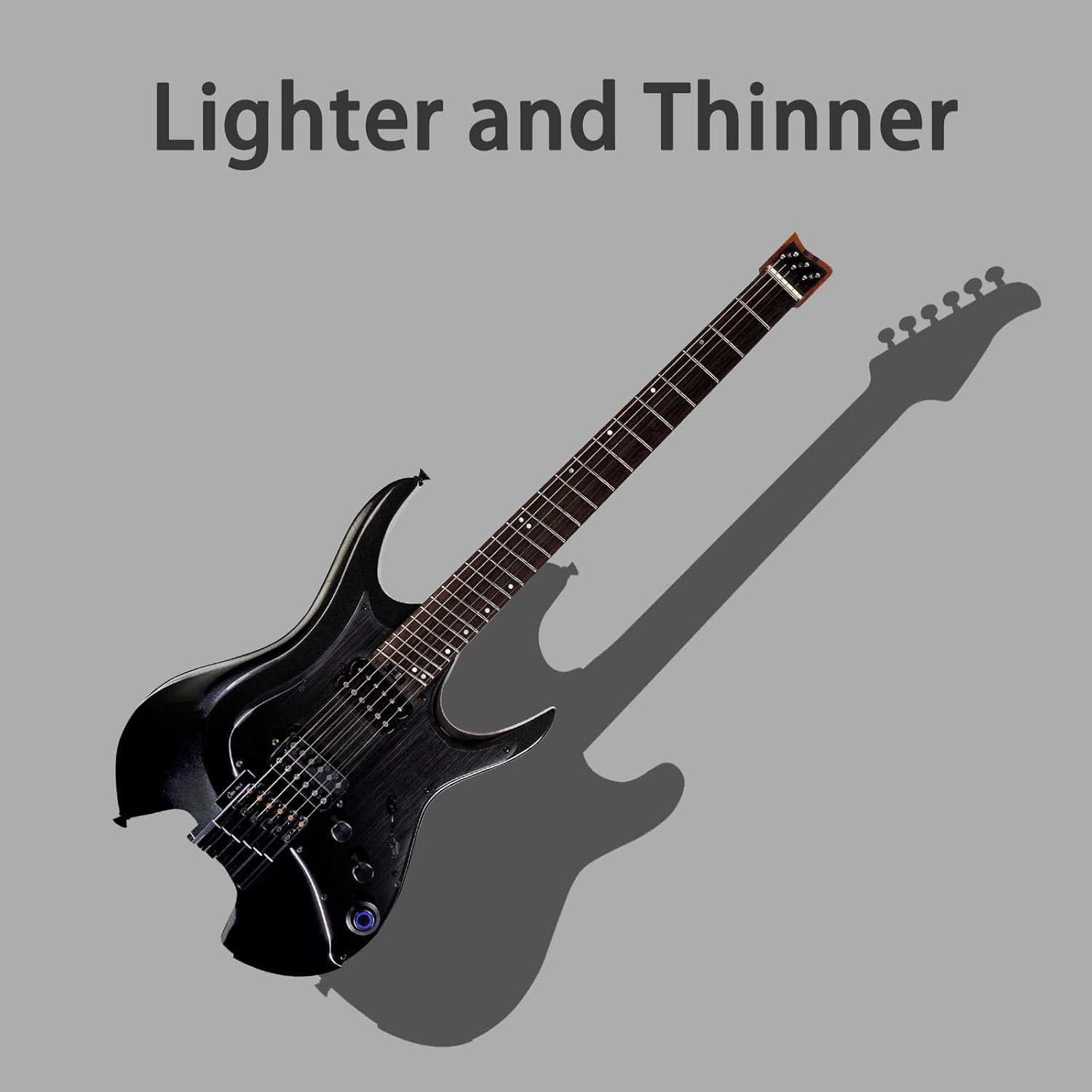 GTRS W800 Professional Electric Guitar and GWU4 Wireless Guitar System UHF Guitar Transmitter Receiver