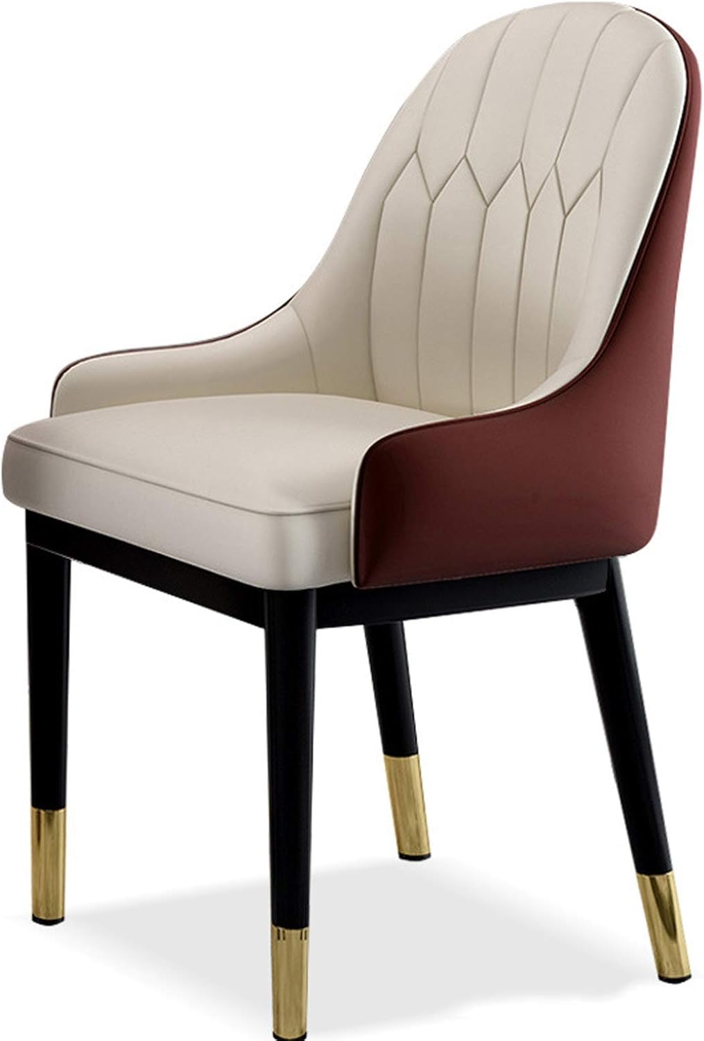 Dining Chair Kitchen Dining Room Furniture Chairs Faux Matte Suede Leather Armrests Backrest Dining Chairs for Office Lounge Kitchen Bedroom (Color : H)