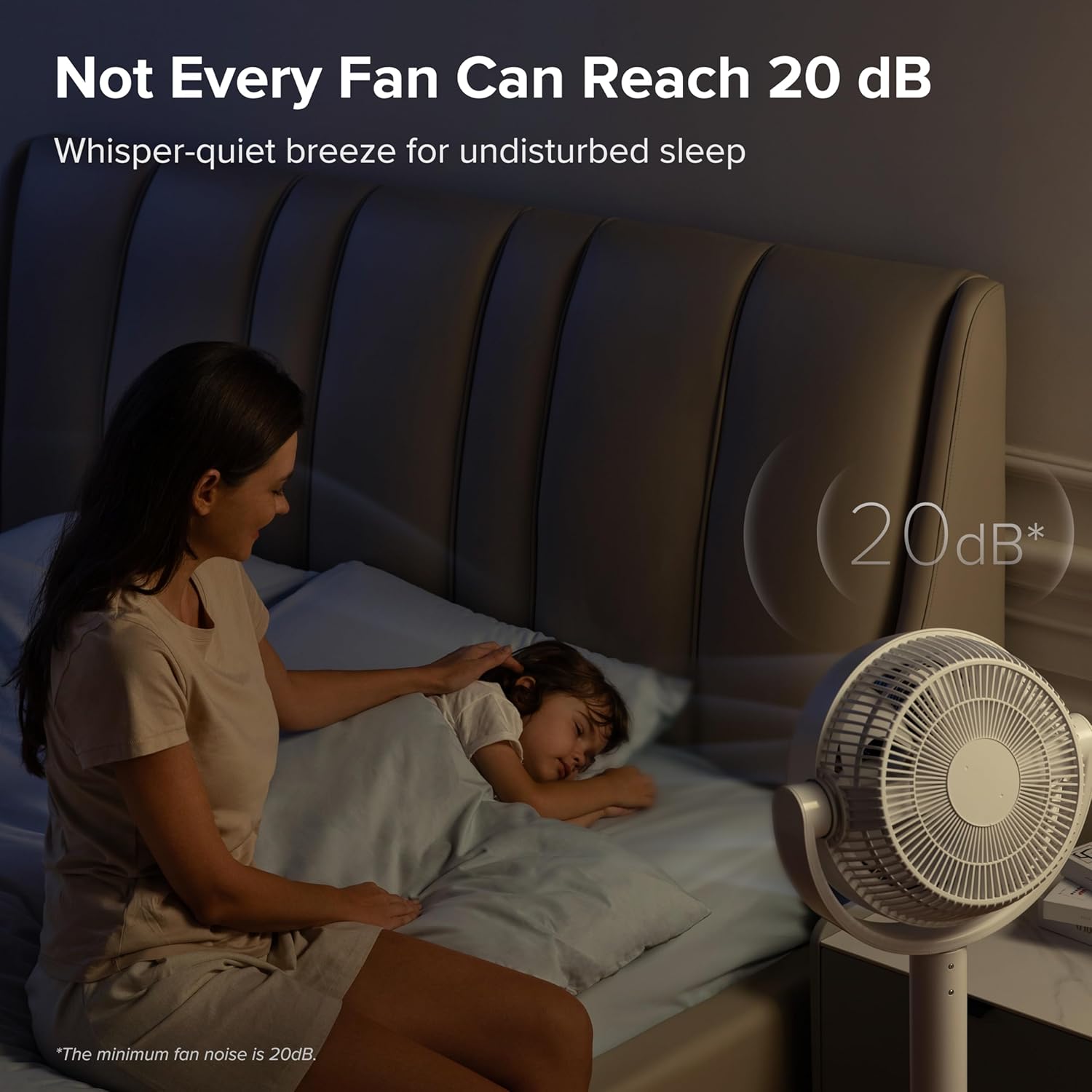 Levoit Standing Fan for Bedroom, CirculAir 120° Oscillating, Quiet 20dB, 9 Speeds, 4 Modes, DC Motor, 2 in 1 Pedestal & Tabletop, 82ft, Remote Control, Sensor, 9H Timer, 908CFM Ultra-High Airflow