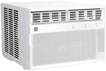 GE Window Air Conditioner 14,000 BTU for Rooms up to 700 sq ft., Wi-Fi Enabled, Energy-Efficient Cooling for Large Rooms, Easy Install Kit, Control Using Remote or Smartphone App, White