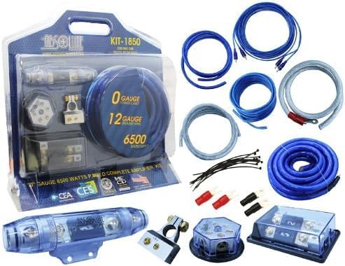 Absolute USA KIT-1850 Complete Gauge Amplifier Installation Kit