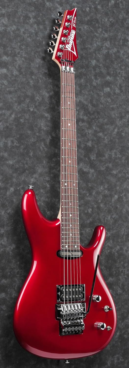 Ibanez JS240PS JS Joe Satriani Electric Guitar - Candy Apple Bundle with Gig Bag, Tuner, Strap, Cable, Austin Bazaar Instructional DVD, and Polishing Cloth
