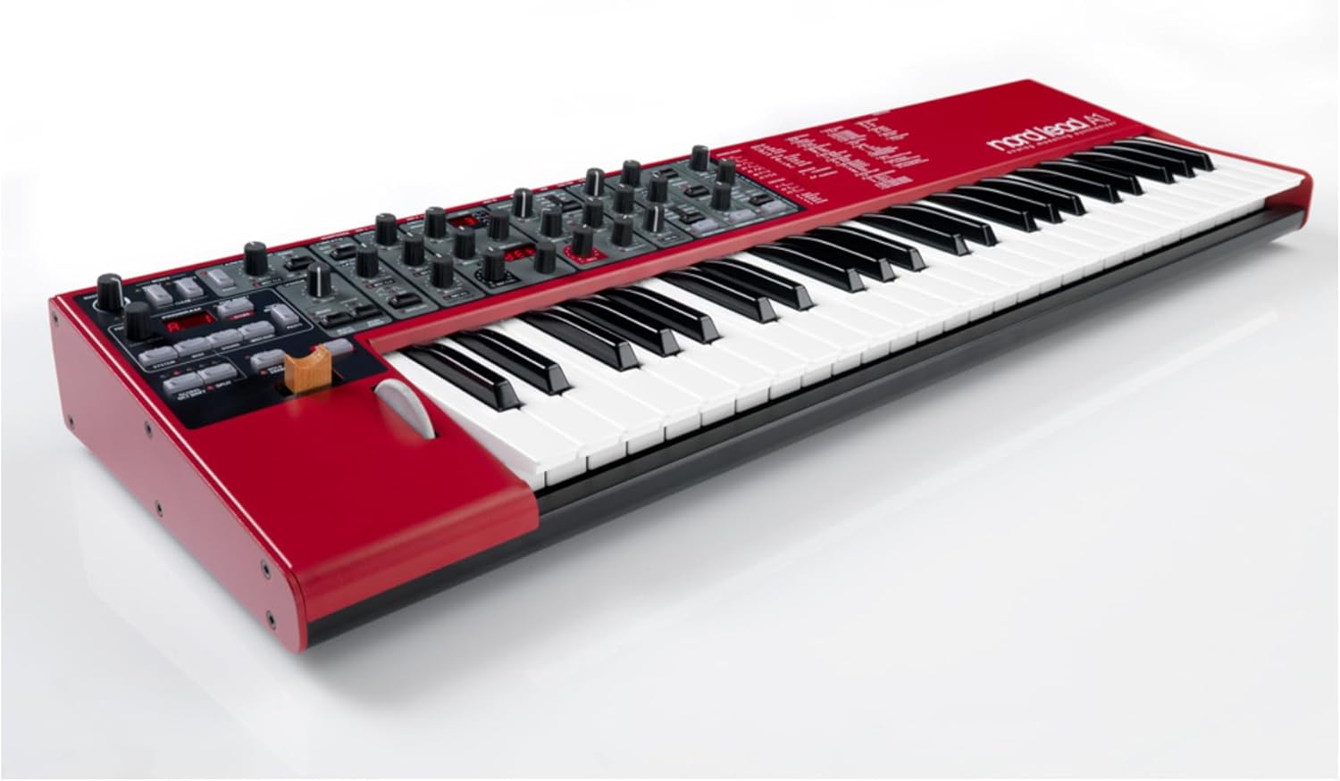 Nord Lead A1 49-Key Analog Modeling Synthesizer Bundle with Soft Case and Cables (2-Pack) (4 Items)