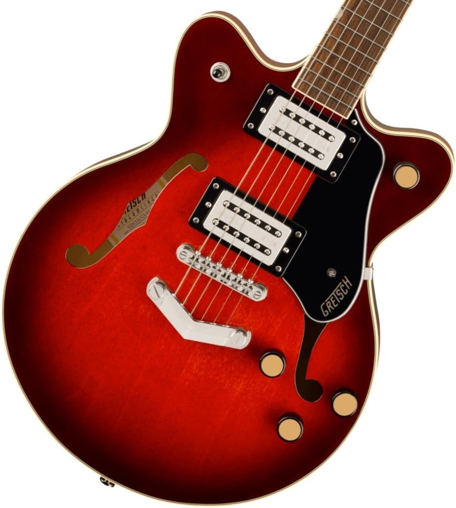 Gretsch G2655 Streamliner Center Block Jr. Double-Cut Semi-hollowbody Guitar - Claret Burst