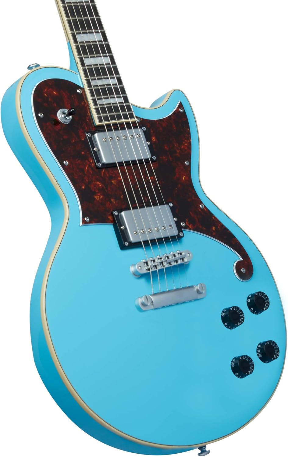 D'Angelico 6 String Solid-Body Electric Guitar, Right (DAPATLTAZCS)