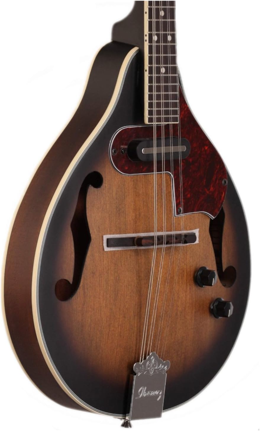 Ibanez M510EOVS A Style Electric/Acoustic Mandolin Open Pore Vintage Sunburst Fi