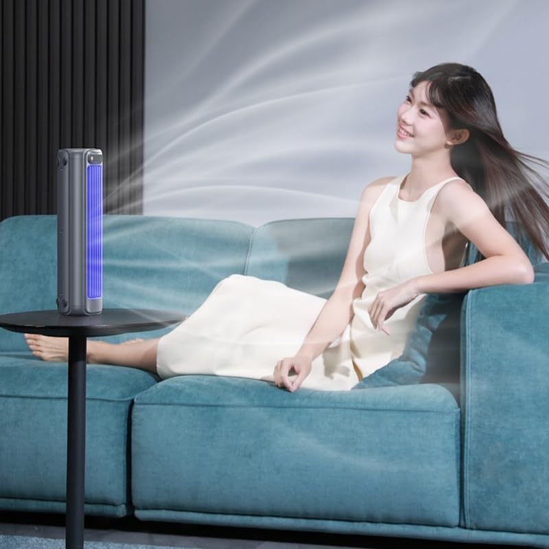 Portable Air Cooler 3 Speed Silent Portable Tower Fan, Natural Healthy Air Freshener