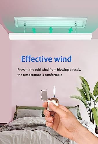 Central Air-Conditioning Windshield, Anti-Straight Wind Deflector Air Outlet Baffle Office Air Conditioner