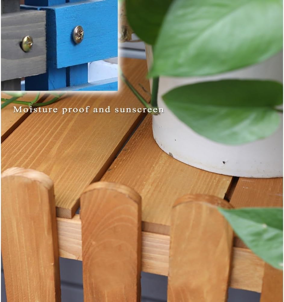 Outdoor Air Conditioner Cover For Outside Units Weatherproof Solid WoAir Conditioner Fence Screen For Outdoor Indoor Hide Privacy Orange blue Grey White (Color : Blue, Size : 105x4