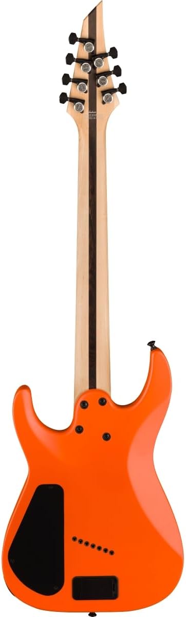 Jackson Pro Plus Series DK Modern HT7 MS 7-string Electric Guitar - Satin Orange Crush