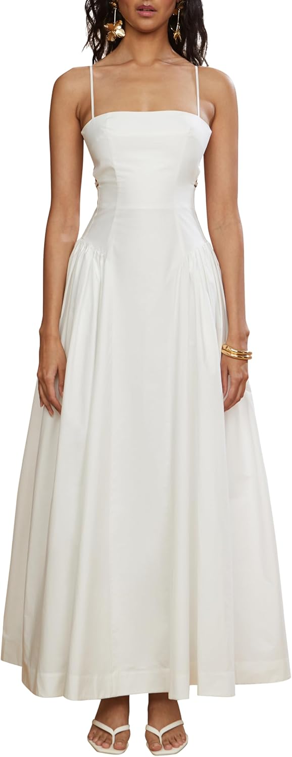 Amur Womens Aliza Midi Poplin Dress