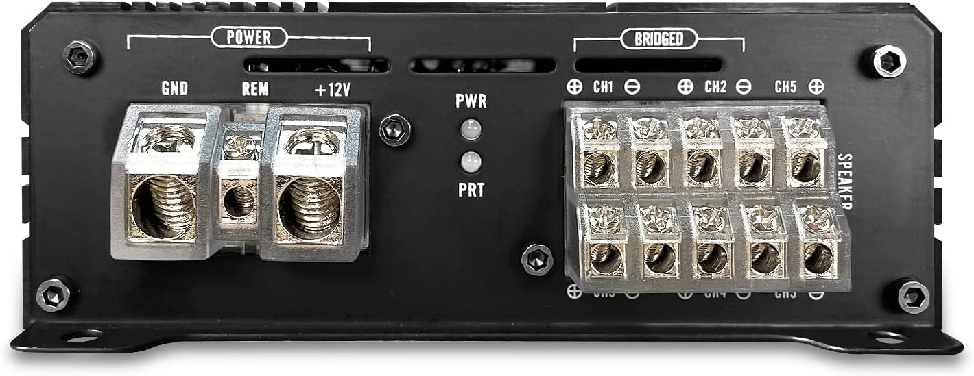 CT Sounds CT-800.5D 1000 Watt Full-Range Class D 5-Channel Car Amplifier