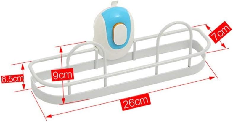 Easy Eco Life Wall Mount Shoe Rack Slipper Shelf Storage Organizer Bathroom Shower Room No Drilling No Tool,Damage Free Installation