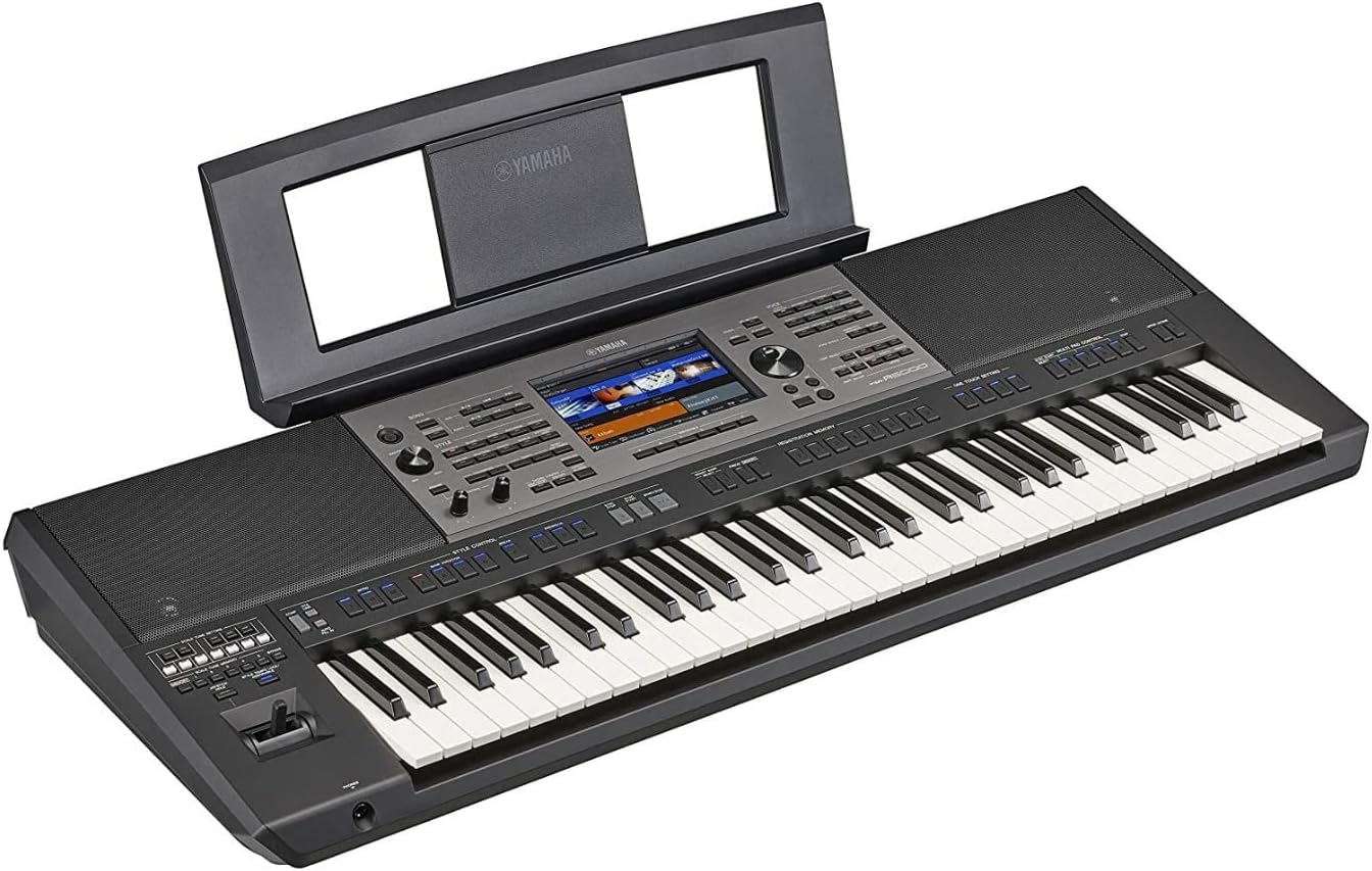 Yamaha 61-Key World Music Arranger Keyboard, 210 New World Music Styles, Assignable Joystick Controller PSRA5000