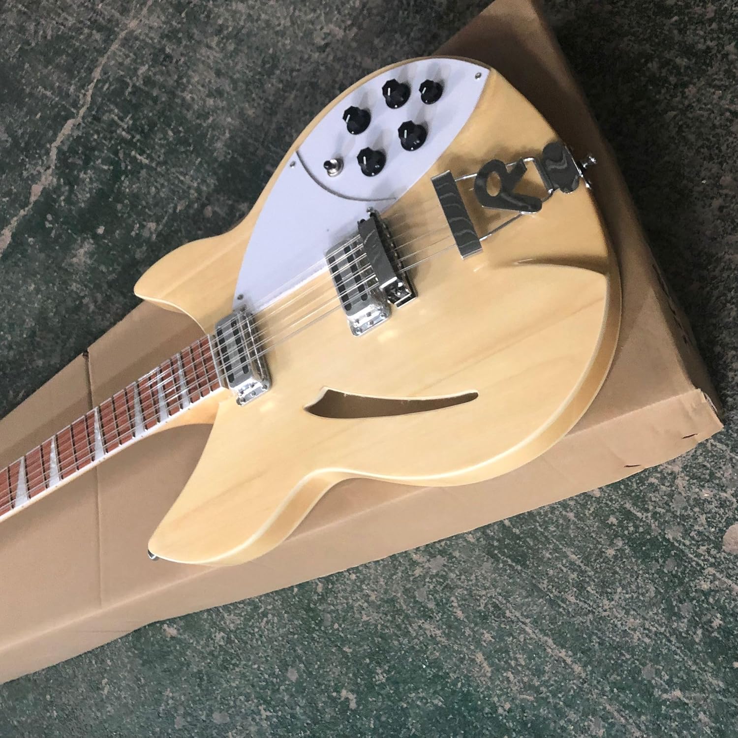 Custom Wood Color 360/12 String Guitars - Perfect for Musicians and Enthusiasts Seeking a and High- Instrument for Personalized Performance