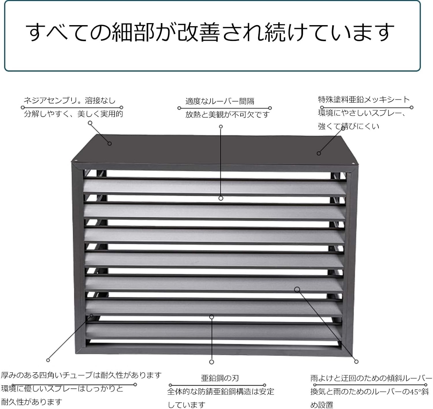 Outdoor Air Conditioning Cover Decorative Privacy Screen, Aluminum All-weather Central Air Conditioner Protection Cover For Outside Units,freestanding Enclosure to Cover Garbage Or Ac Units