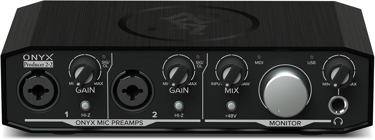 Mackie Onyx Producer Audio Interface For Zoom Video Conference Live Streaming