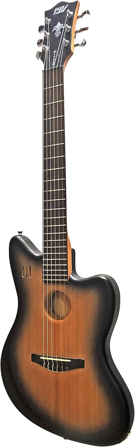 IYV IJC-300 Hollow Body Semi Acoustic Guitar, Natural