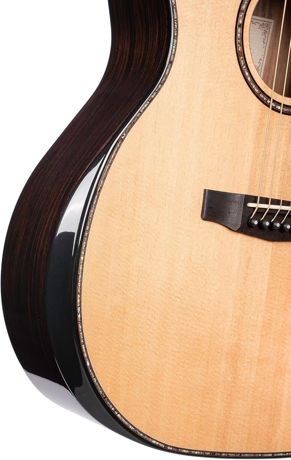 Cort Grand Regal Series Acoustic-Electric Guitar, Natural Glossy (GAPFBEVELNAT)