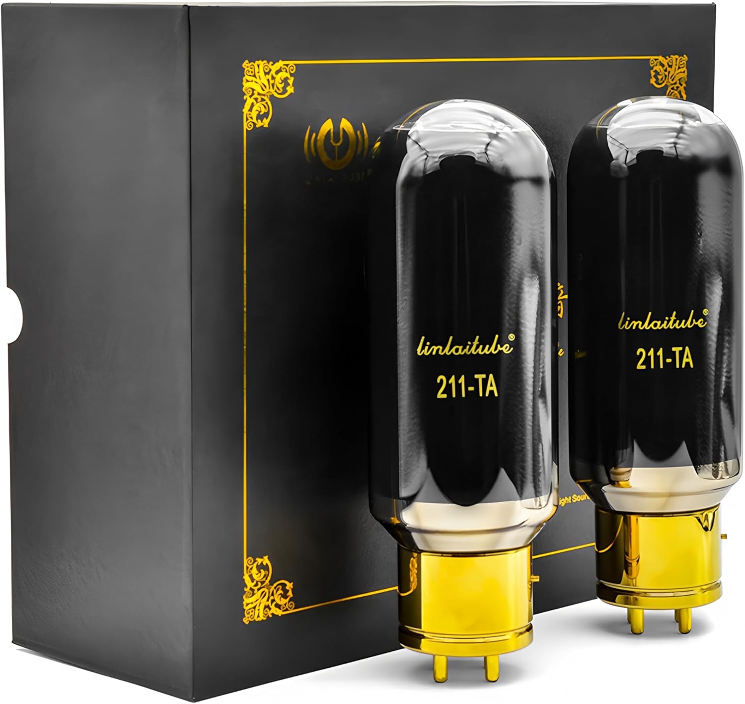 Matched Pair LINLAI 211 -TA Vacuum Tube Amplifier Valve With Gift Box Factory High-Powered TA-series (Carbon Spraying)
