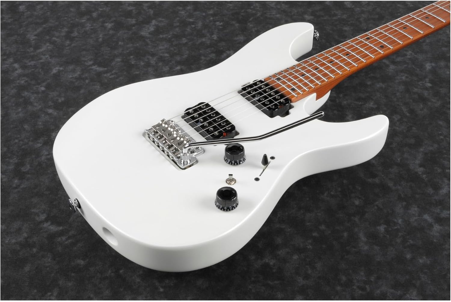 Ibanez Prestige AZ2402 Electric Guitar - Pearl White Flat