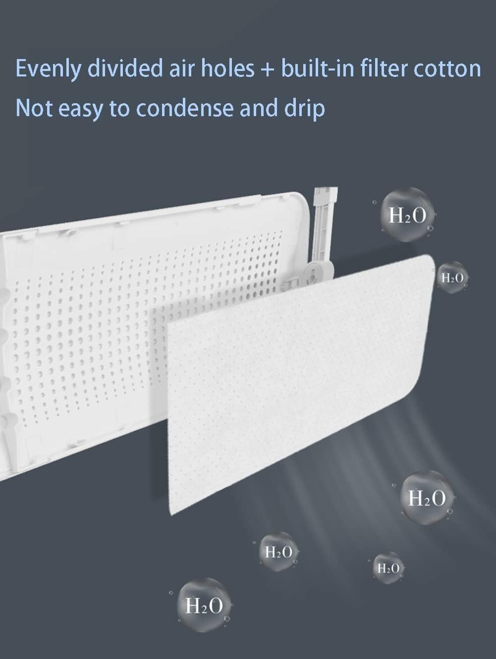 Air Conditioner Deflector - Retractable Windscreen for Wall Mounted Units, Prevents Direct Blowing, Home and Office Air Conditioner Accessory