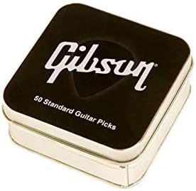 Gibson Guitar Pick Tin - 50 Standard Picks Medium