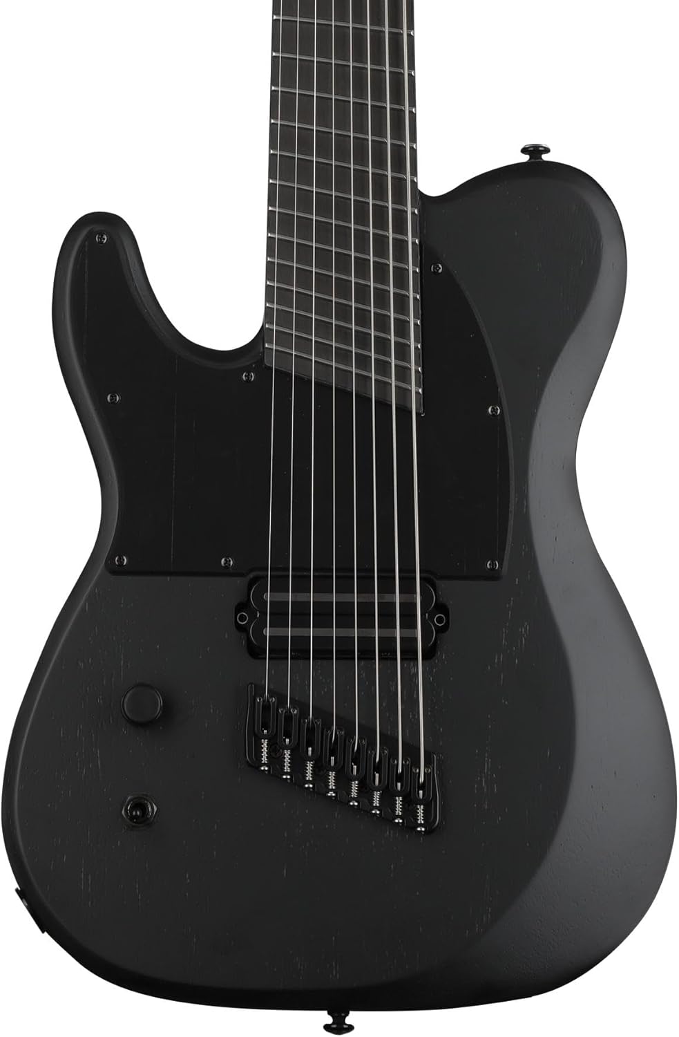 Schecter PT-8 MS Black Ops 8-string Left-handed Electric Guitar - Black