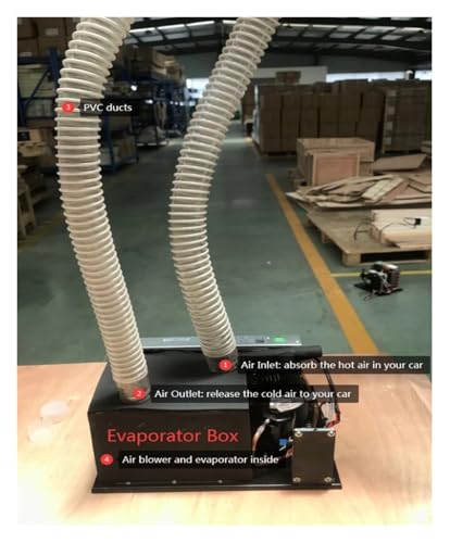 Air Conditioner, Micro DC Air Conditioner, 700W Compact Cooling & Heating for Electronics, Vehicles, & Small Spaces, DC 24V, R290 Refrigerant