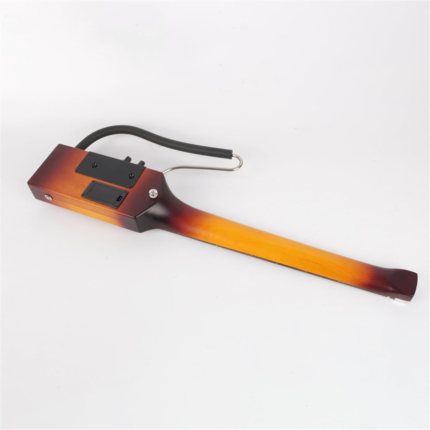 VENEKA Headless Electric Guitar Ultra Light Headless Electric Silent Travel Guitar Portable Foldable Guitare Guiter (Color : 03)