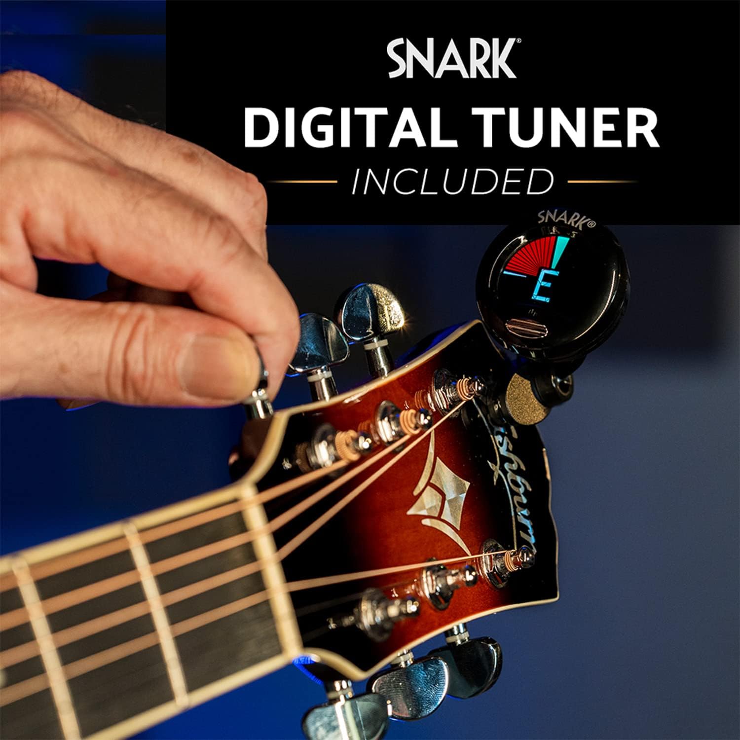 Washburn Festival EA15 Acoustic Electric Cutaway Guitar Bundle with Flame Maple Veneer Top, Includes Strap, Picks, Clip-On Tuner and Extra Set Of Strings (EA15ATB-BNDL)