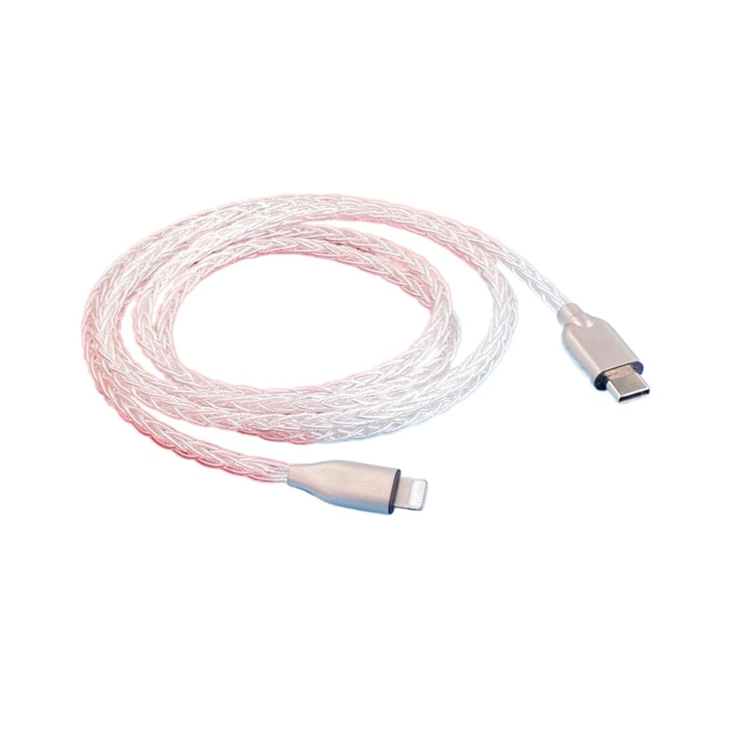 Audiophile 3.5mm TRS 4.4mm 6.35mm to USB-C Type-C Audio Cable for PX8 PX7 S2e PI8 PI7 S2 Headphone Upgrade Cable(LiIgh White,3)