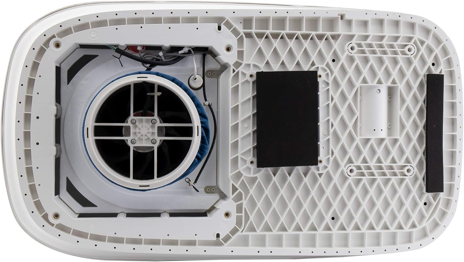 RecPro RV Air Conditioner Low Profile 9.5K Non-Ducted | Optional Heat Pump | Quiet AC | Cooling Only | RV AC Unit | Camper Air Conditioner (Include Heat Pump, White)