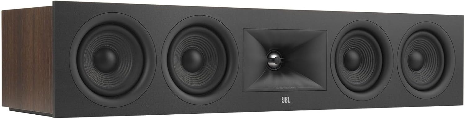 JBL Stage 2 245C 2 Way Quad 4.5 Inch Center Channel Loudspeaker (Espresso)