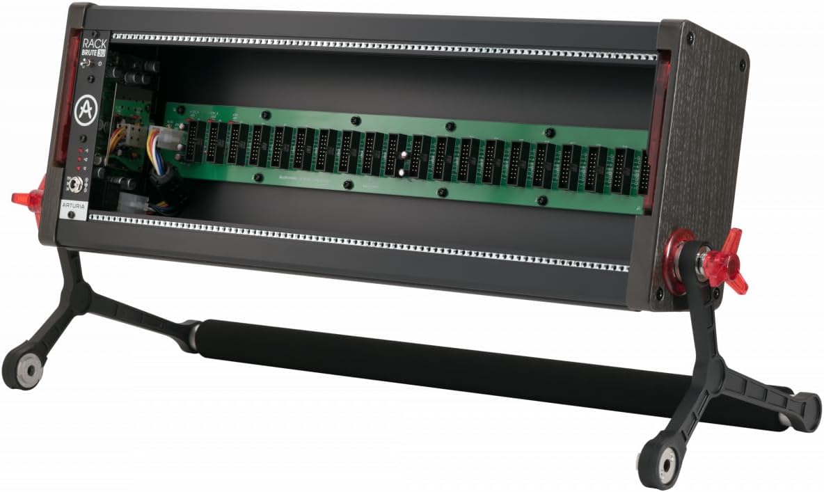 Arturia RackBrute 3U Eurorack Case with Power Supply - Noir