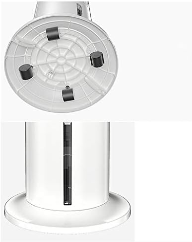 Portable Air Conditioner Fan Tower Portable Airconditoner Conditioner 3 Fan Speed Whit Remote Control Air Coolers Unit Quiet Humidifier Misting Fan, for Home Office Bedroom (Color : Gold) (White)