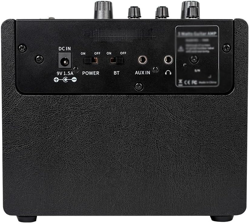 Electric Guitar Amplifier Amp Combo Amplifier Speaker Mini Portable with Drum Machine