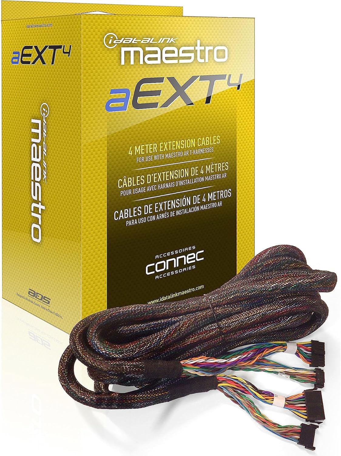 Maestro HRN-AR-EXT4 Amplifier Relocation Harness - 4 Meters