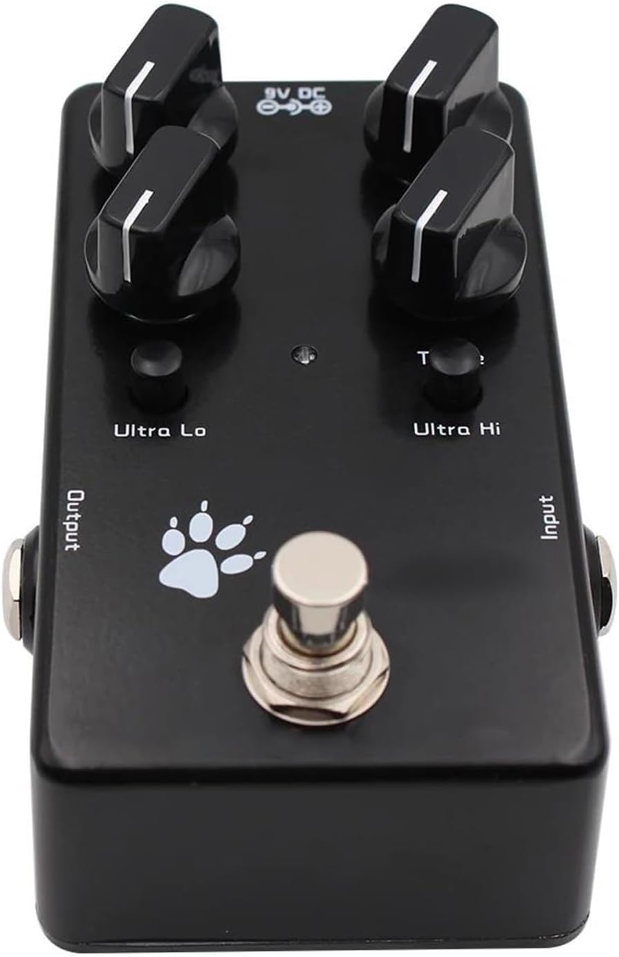 Professional Guitar Effects Pedals Analog Amplifier Gain Bass Guitar Effects Pedal With True Bypass