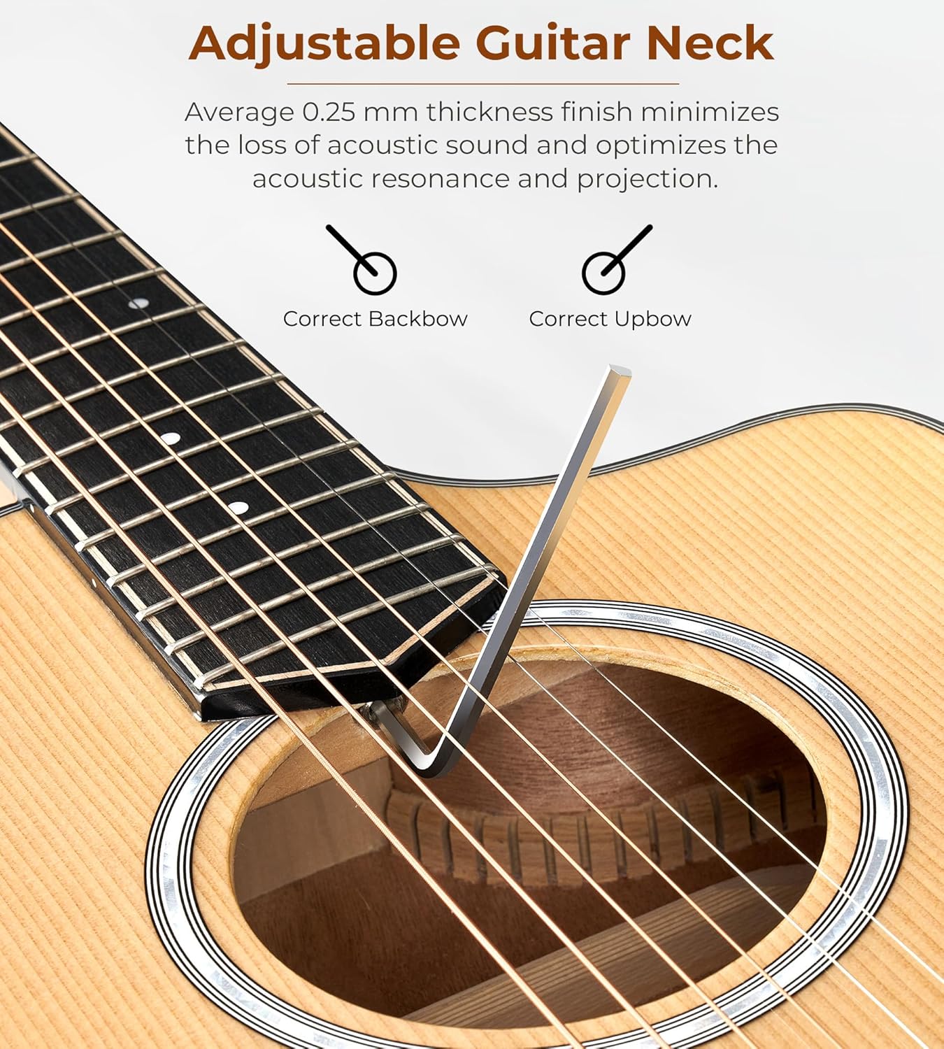 Electric Acoustic Guitar 3/4 Size - 36 Inch Acoustic Electric Guitar Cutaway Acustica Guitarra Bundle for Beginners and Students, Spruce Top, Guitarra Electro Acustica by Vangoa