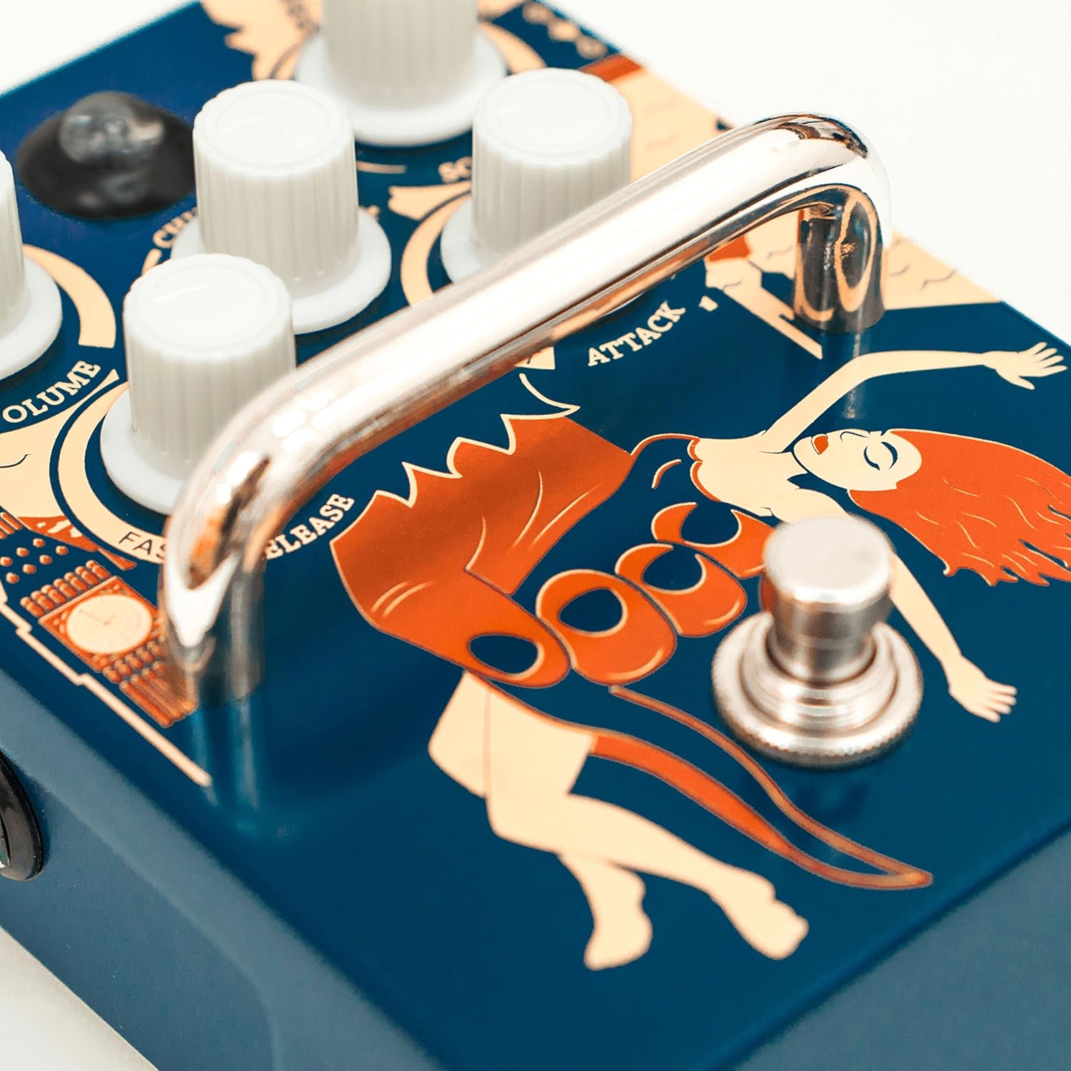 Orange Kongpressor Optical Class A Compressor Pedal
