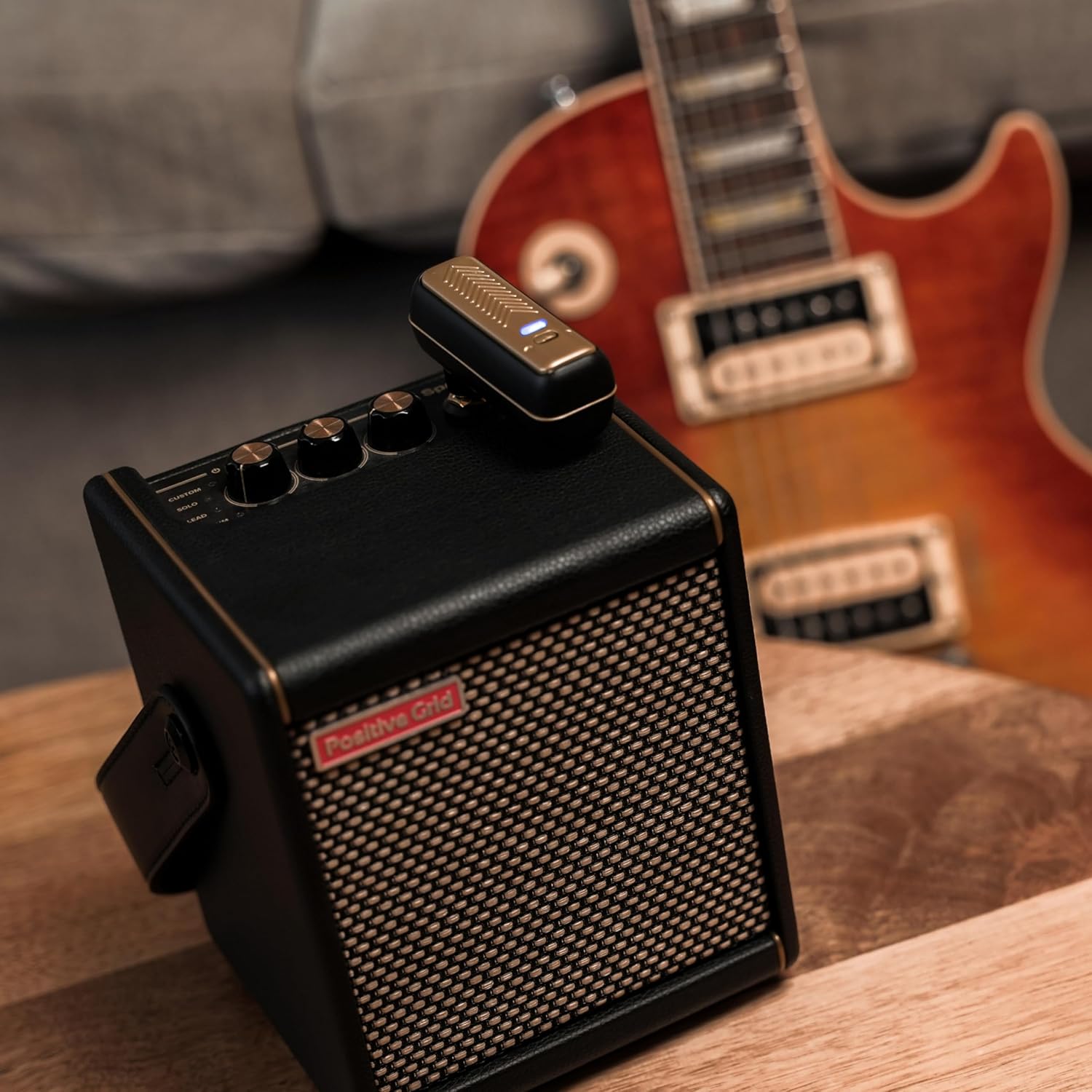 Positive Grid Spark Link Wireless Guitar System for Electric, Acoustic, Bass & More