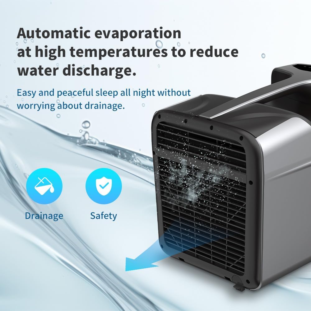 Portable Air Conditioner Air Conditioning Unit Tent Air Conditioner Air Portable AC for Outdoor Tent Camping RV Van Life and Home Use