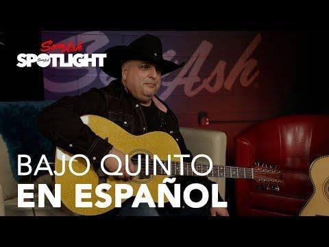 H. Jimenez LBQ1ENM El Esta'ndar Acoustic-Electric Guitar, Bajo Quinto Natural Mahogany,With Cutaway and Electronics