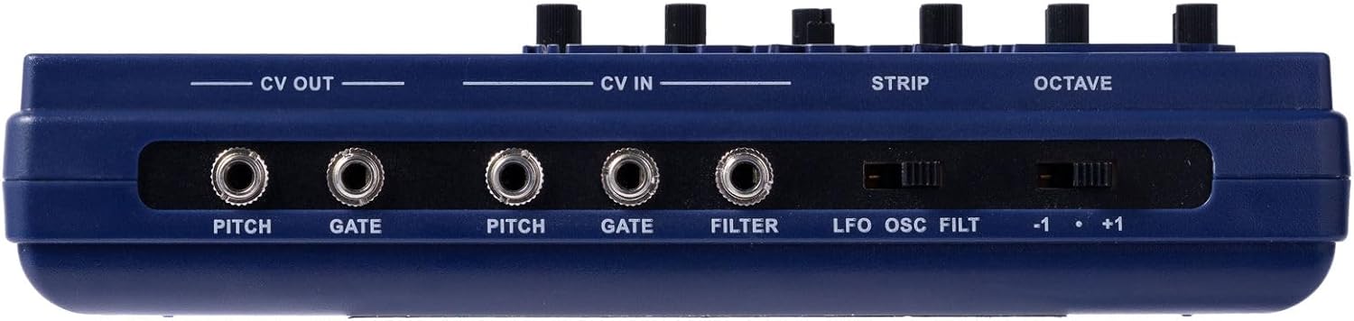 Stylophone GENX-2 Portable Analogue Synthesizer with Built-in Speaker, LFO, Filter, Analogue Delay and CV/Gate Output | Synthesizer Keyboard | Synth Musical Instrument