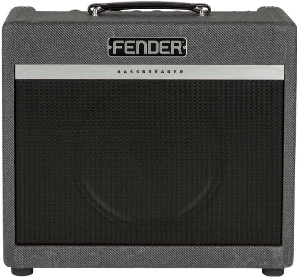 Fender Bassbreaker 2262000000 15 Amplifier Combo 120V, Gray Tweed